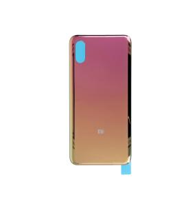 TAPA TRASERA CUBRE BATERIA PARA XIAOMI MI 8 PRO DORADO / ROSADO