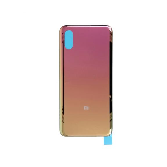 TAPA TRASERA CUBRE BATERIA PARA XIAOMI MI 8 PRO DORADO / ROSADO