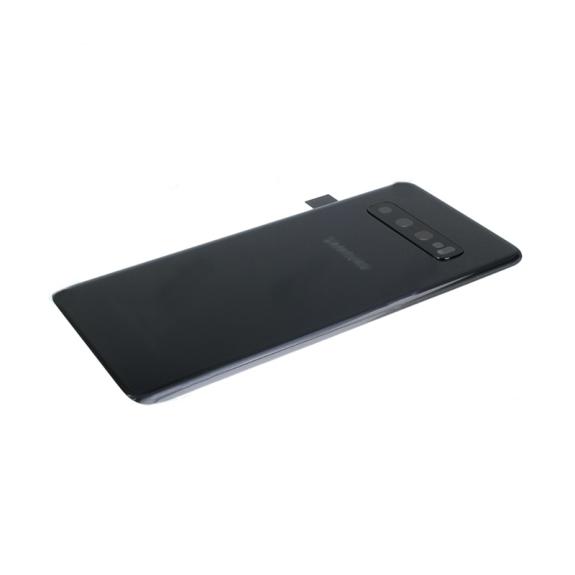 Tapa para Samsung Galaxy S10 negro con lente