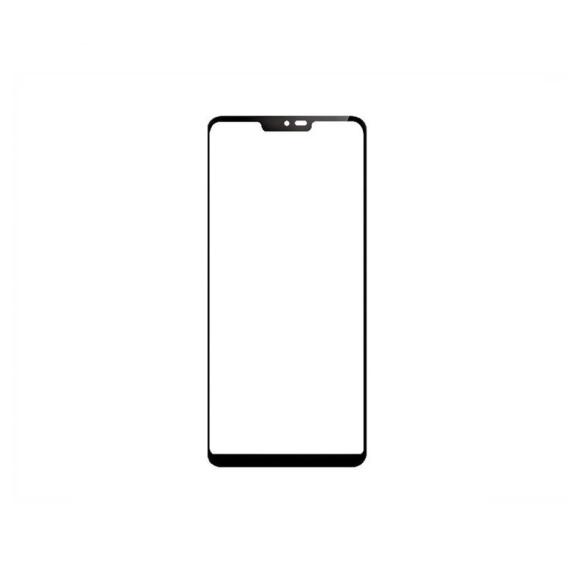 CRISTAL FRONTAL DE PANTALLA PARA LG G7 THINQ / G7 FIT NEGRO