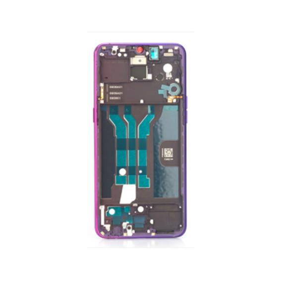 MARCO INTERMEDIO CHASIS CUERPO CENTRAL PARA OPPO R17 MORADO