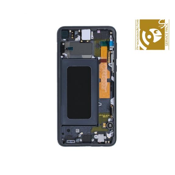 Pantalla SERVICE PACK para Samsung Galaxy S10E negro