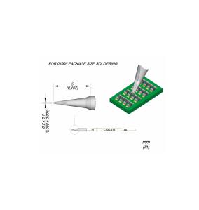 Punta Soldador JBC C105116 de Cabezal Cincel - 0.2x0.1mm