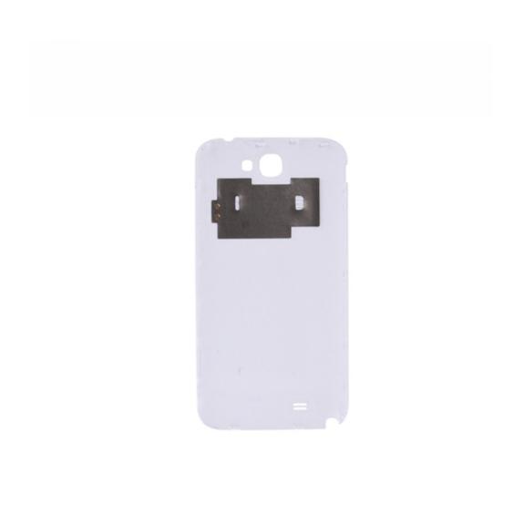 Tapa para Samsung Galaxy Note 2 blanco con lente