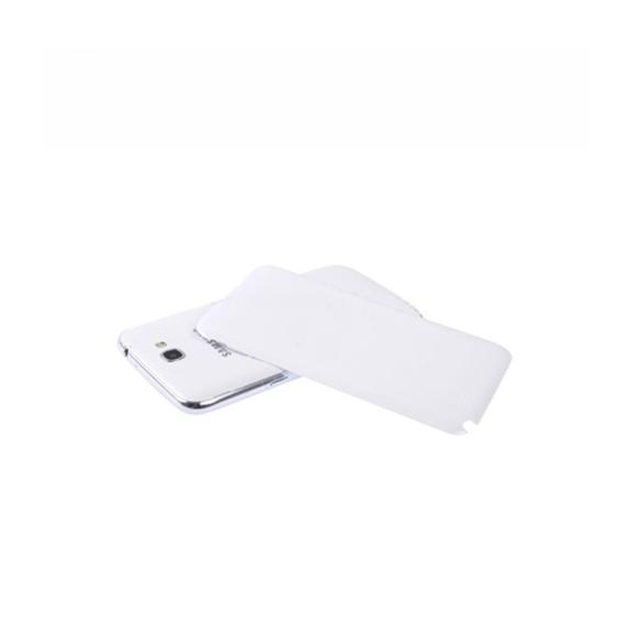 Tapa para Samsung Galaxy Note 2 blanco con lente