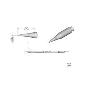 Punta Soldador JBC C245030 de Cabezal Cónica - 0.3mm