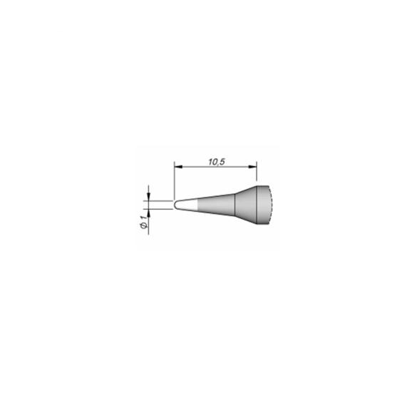 Punta Soldador JBC C245903 de Cabezal Cónica - 0.1mm