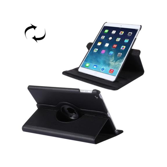 FUNDA CARCASA CON FORMATO LIBRO PARA IPAD AIR / AIR 2 NEGRO