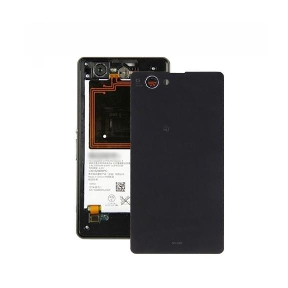 TAPA TRASERA PARA SONY XPERIA Z1 COMPACT D5503 NEGRO