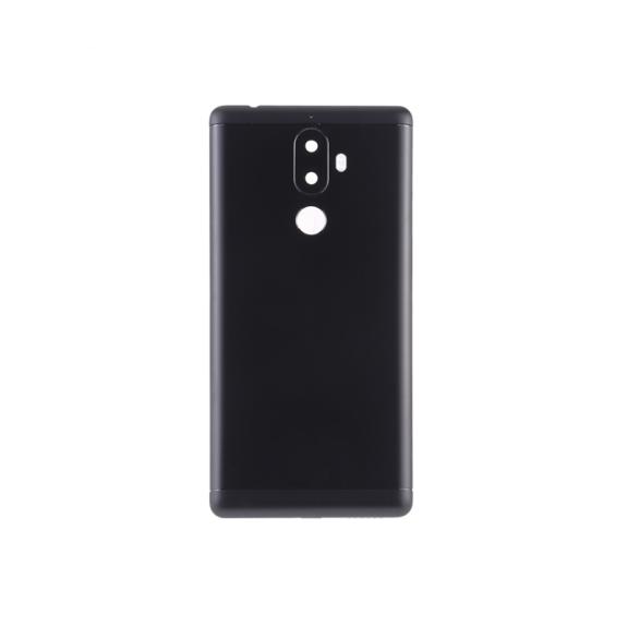 TAPA TRASERA CUBRE BATERIA CON LENTE PARA LENOVO K8 NOTE NEGRO