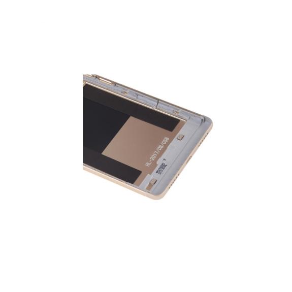 TAPA TRASERA CUBRE BATERIA PARA LENOVO K8 NOTE DORADO