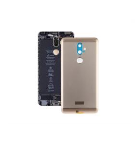 TAPA TRASERA CUBRE BATERIA PARA LENOVO K8 PLUS DORADO