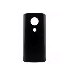 TAPA TRASERA CUBRE BATERIA PARA MOTOROLA MOTO G7 PLUS NEGRO