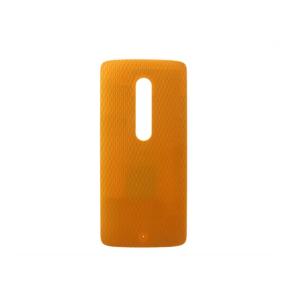 TAPA TRASERA CUBRE BATERIA PARA MOTOROLA X PLAY AMARILLO