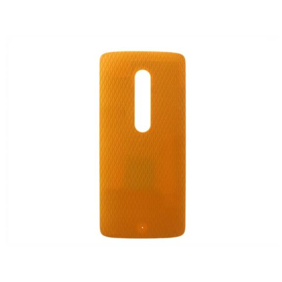 TAPA TRASERA CUBRE BATERIA PARA MOTOROLA X PLAY AMARILLO