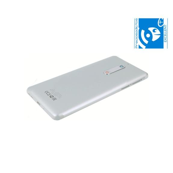 TAPA TRASERA CUBRE BATERIA CON LENTE PARA NOKIA 5 BLANCO