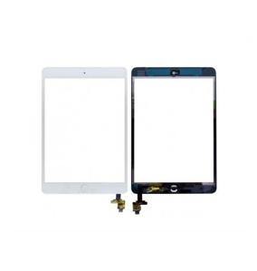 Cristal digitalizador para iPad Mini  / Mini 2 blanco (con botón