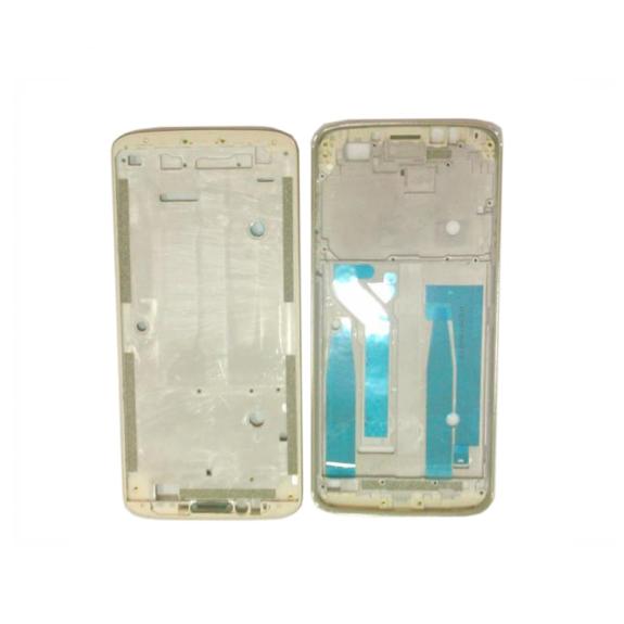 CHASIS CUERPO CENTRAL PARA MOTOROLA E5+DORADO (VERSION EUROPEA)