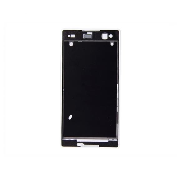 MARCO FRONTAL CHASIS CUERPO CENTRAL PARA SONY XPERIA C3 BLANCO