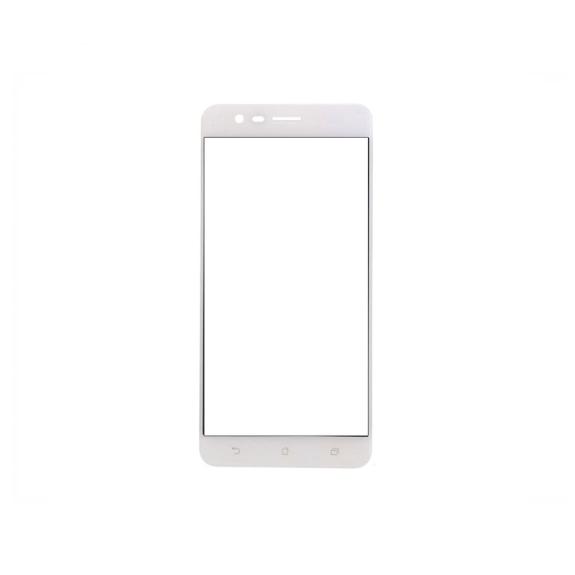 CRISTAL FRONTAL PANTALLA PARA ASUS ZENFONE 3 ZOOM BLANCO ZE553KL