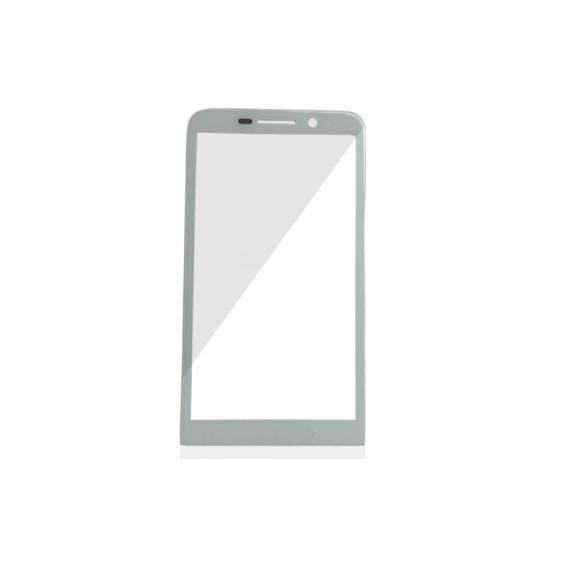 CRISTAL FRONTAL DE PANTALLA PARA BLACKBERRY Z30 BLANCO