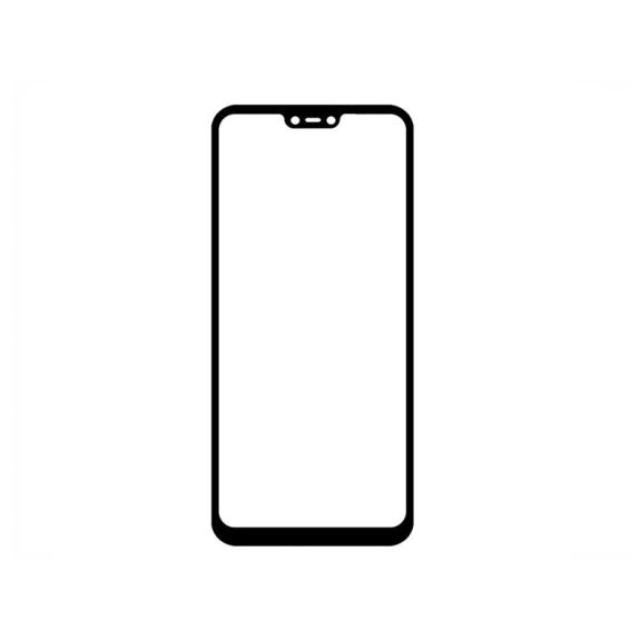 CRISTAL FRONTAL DE PANTALLA PARA GOOGLE PIXEL 3XL NEGRO