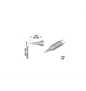 Punta Soldador JBC C245731 de Cabezal Cincel - 0.6x0.3mm