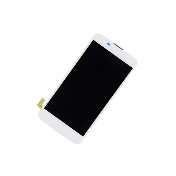 PANTALLA TACTIL LCD COMPLETA PARA LG K8 4G BLANCO CON MARCO