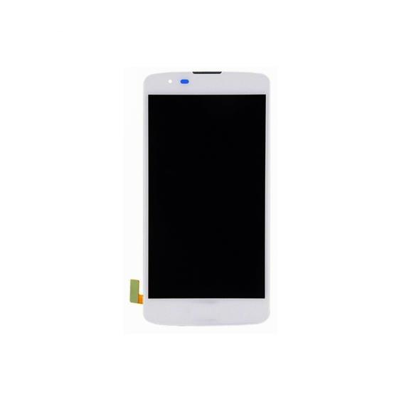 PANTALLA TACTIL LCD COMPLETA PARA LG K8 4G BLANCO CON MARCO