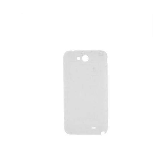 Tapa para Samsung Galaxy Note 2 blanco con lente