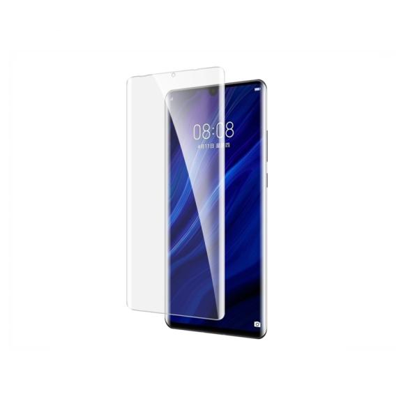 CRISTAL TEMPLADO 3D TRANSPARENTE UV PARA HUAWEI P30 PRO