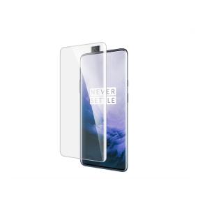 UV transparent 3D tempered glass for oneplus 7 pro