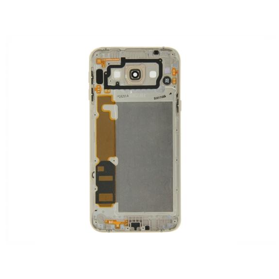 Tapa para Samsung Galaxy A8 dorado con lente