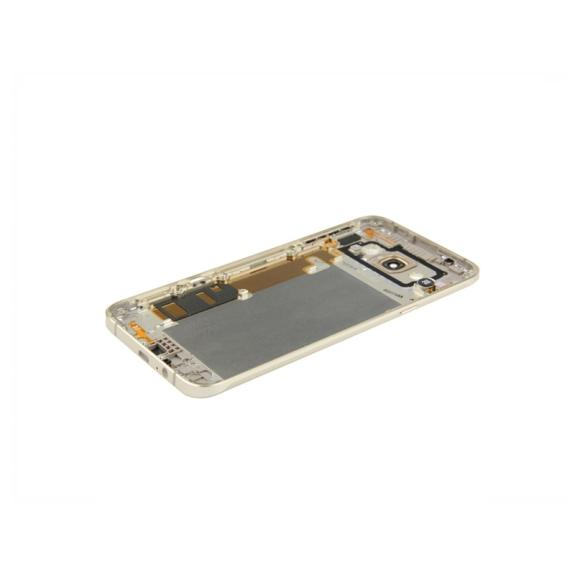 Tapa para Samsung Galaxy A8 dorado con lente