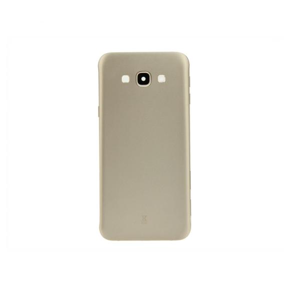 Tapa para Samsung Galaxy A8 dorado con lente