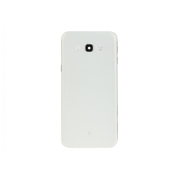 Tapa para Samsung Galaxy A8 blanco con lente