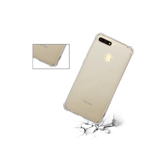 FUNDA CARCASA GEL TPU TRANSPARENTE PARA HUAWEI Y6 2018