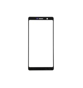 Front screen glass for Nokia 7 Plus black