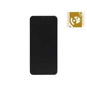 Pantalla SERVICE PACK para Samsung Galaxy M20 con marco negro