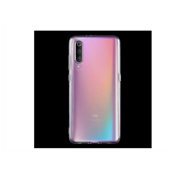 FUNDA CARCASA GEL TPU PARA XIAOMI MI 9 TRANSPARENTE