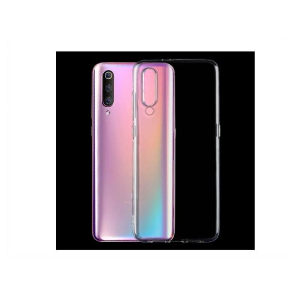 FUNDA CARCASA GEL TPU PARA XIAOMI MI 9 TRANSPARENTE