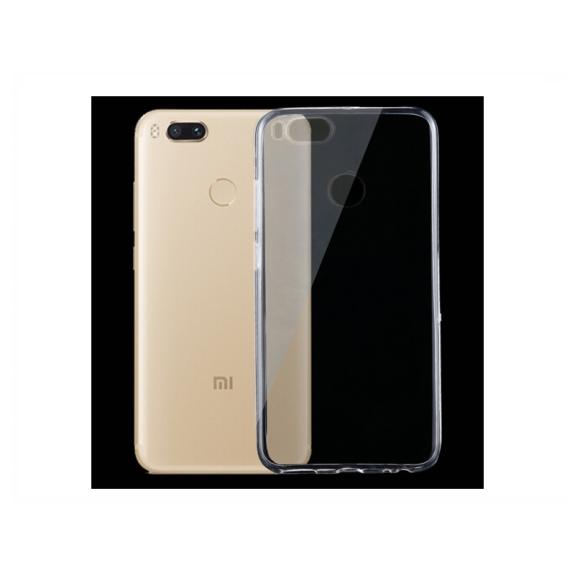 FUNDA CARCASA GEL TPU PARA XIAOMI MI 5X / A1 TRANSPARENTE