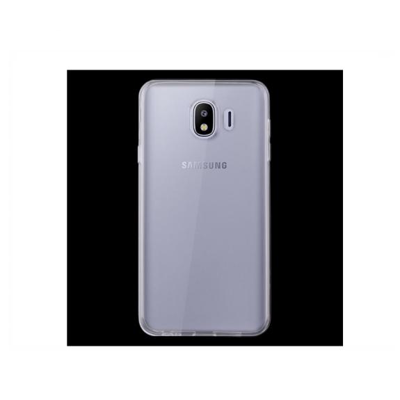 FUNDA CARCASA GEL TPU PARA SAMSUNG GALAXY J4 2018 TRANSPARENTE