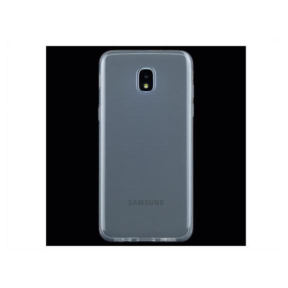 FUNDA CARCASA GEL TPU PARA SAMSUNG GALAXY J3 2018 TRANSPARENTE