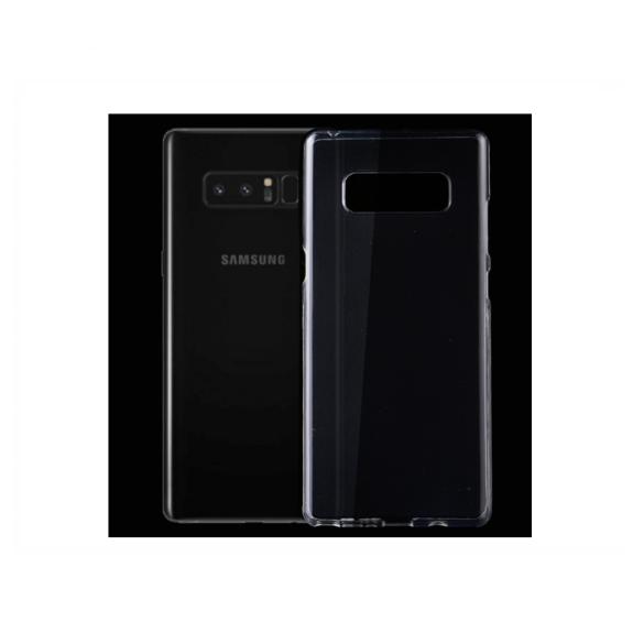 FUNDA CARCASA GEL TPU PARA SAMSUNG GALAXY NOTE 8 TRANSPARENTE