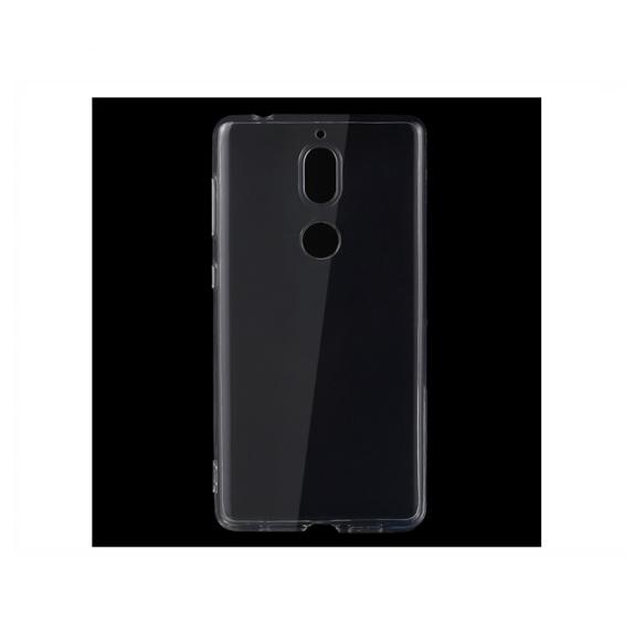 FUNDA CARCASA GEL TPU PARA NOKIA 7 TRANSPARENTE