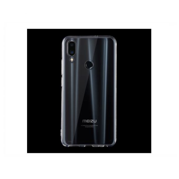 FUNDA CARCASA GEL TPU PARA MEIZU NOTE 9 TRANSPARENTE