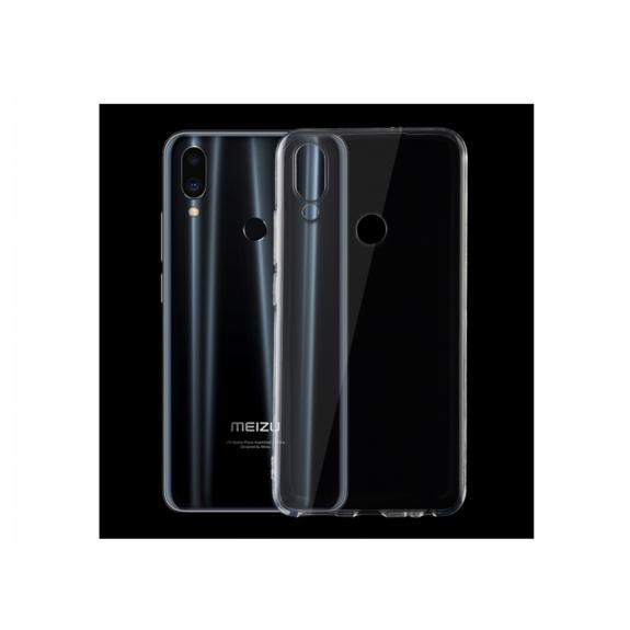 FUNDA CARCASA GEL TPU PARA MEIZU NOTE 9 TRANSPARENTE