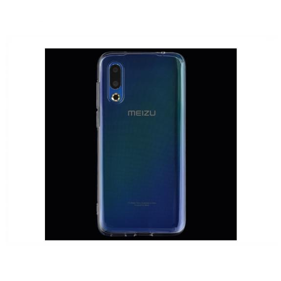 FUNDA CARCASA GEL TPU PARA MEIZU 16S TRANSPARENTE