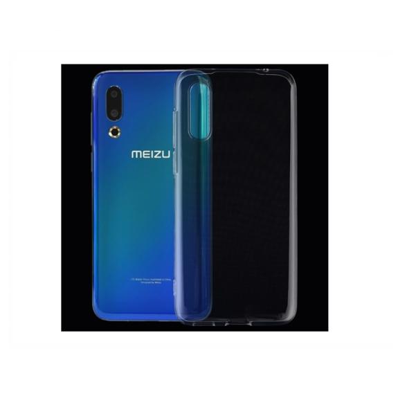 FUNDA CARCASA GEL TPU PARA MEIZU 16S TRANSPARENTE